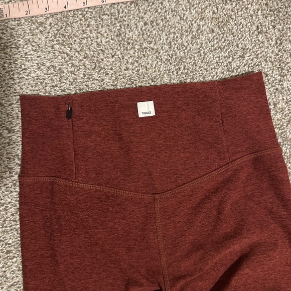 NWOT Vuori clean elevation legging Brick Red Heather - Picture 5 of 6